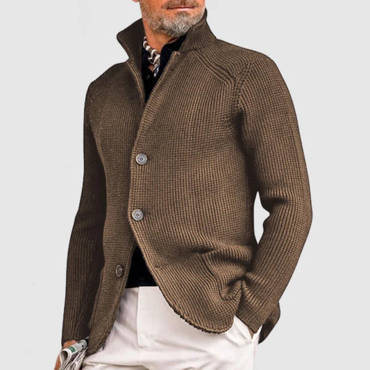 TYLER – CLASSIC BUTTON-UP KNIT CARDIGAN 0