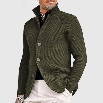 TYLER – CLASSIC BUTTON-UP KNIT CARDIGAN 1