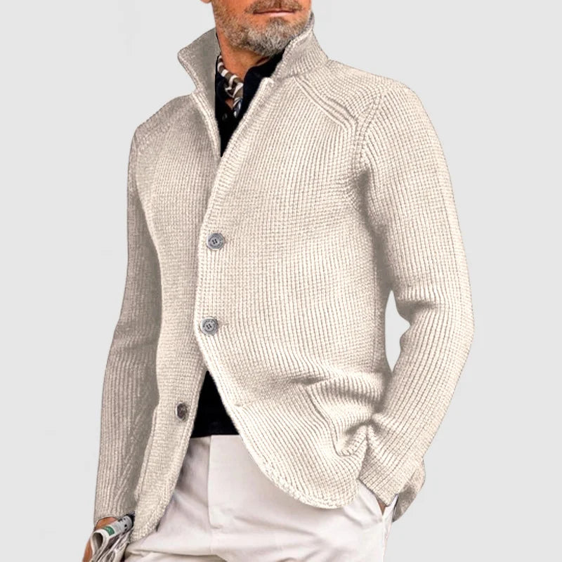 TYLER – CLASSIC BUTTON-UP KNIT CARDIGAN 3