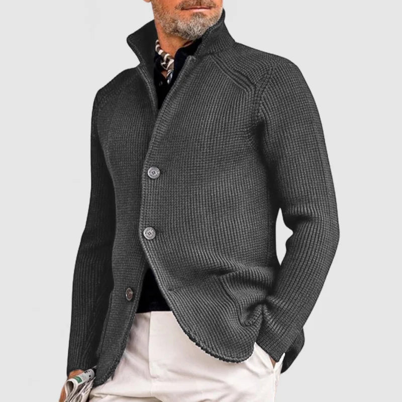 TYLER – CLASSIC BUTTON-UP KNIT CARDIGAN 4