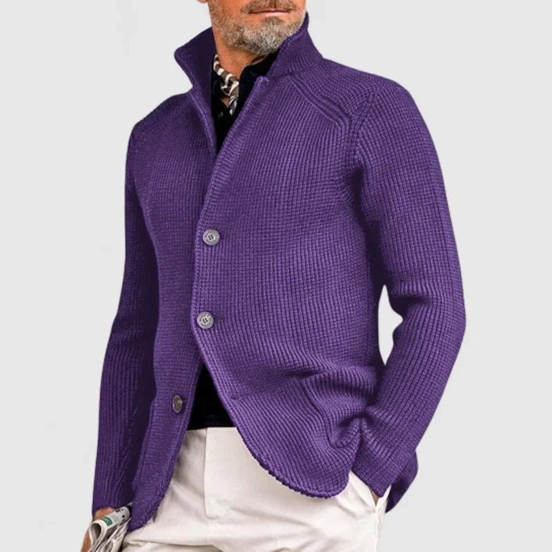 TYLER – CLASSIC BUTTON-UP KNIT CARDIGAN 6