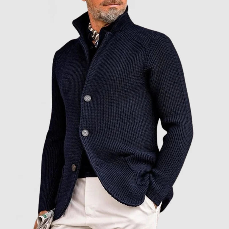 TYLER – CLASSIC BUTTON-UP KNIT CARDIGAN 8