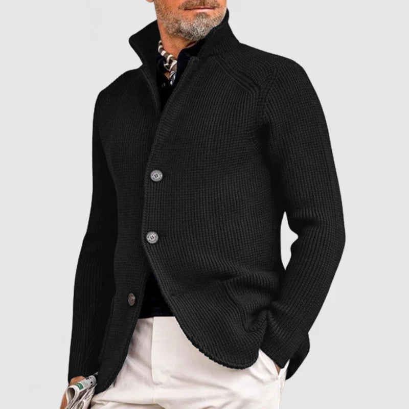 TYLER – CLASSIC BUTTON-UP KNIT CARDIGAN 9