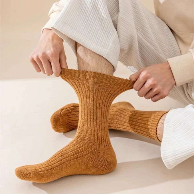 Thick Knit Merino Wool Socks | Winter Boot Socks for Men & Women 1