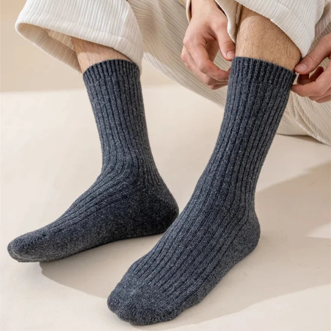 Thick Knit Merino Wool Socks | Winter Boot Socks for Men & Women 3