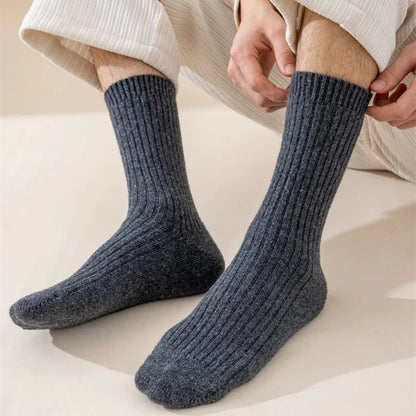 Thick Knit Merino Wool Socks | Winter Boot Socks for Men & Women 3
