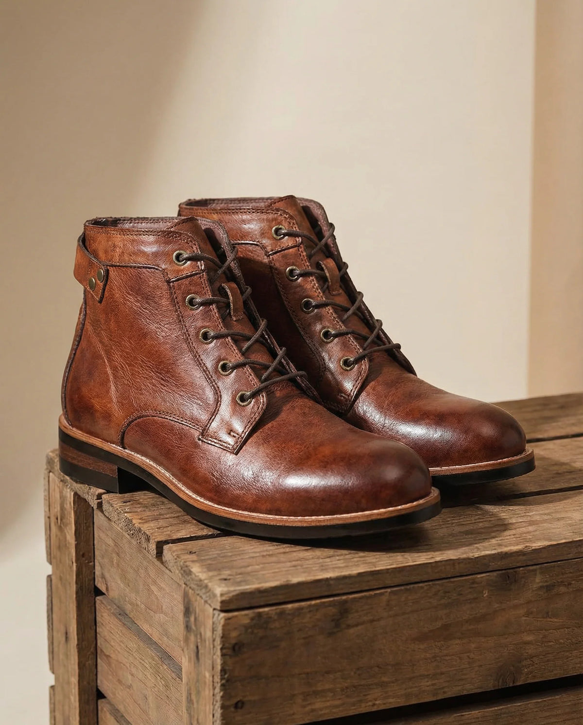 Trailmark | Men's Full-Grain Leather Work Boots 1