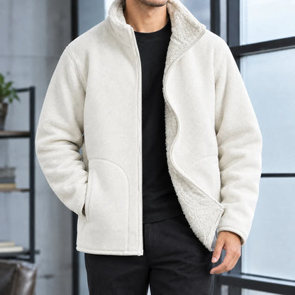 Vaughn | Men's Fleece Lined Jacket Black 4