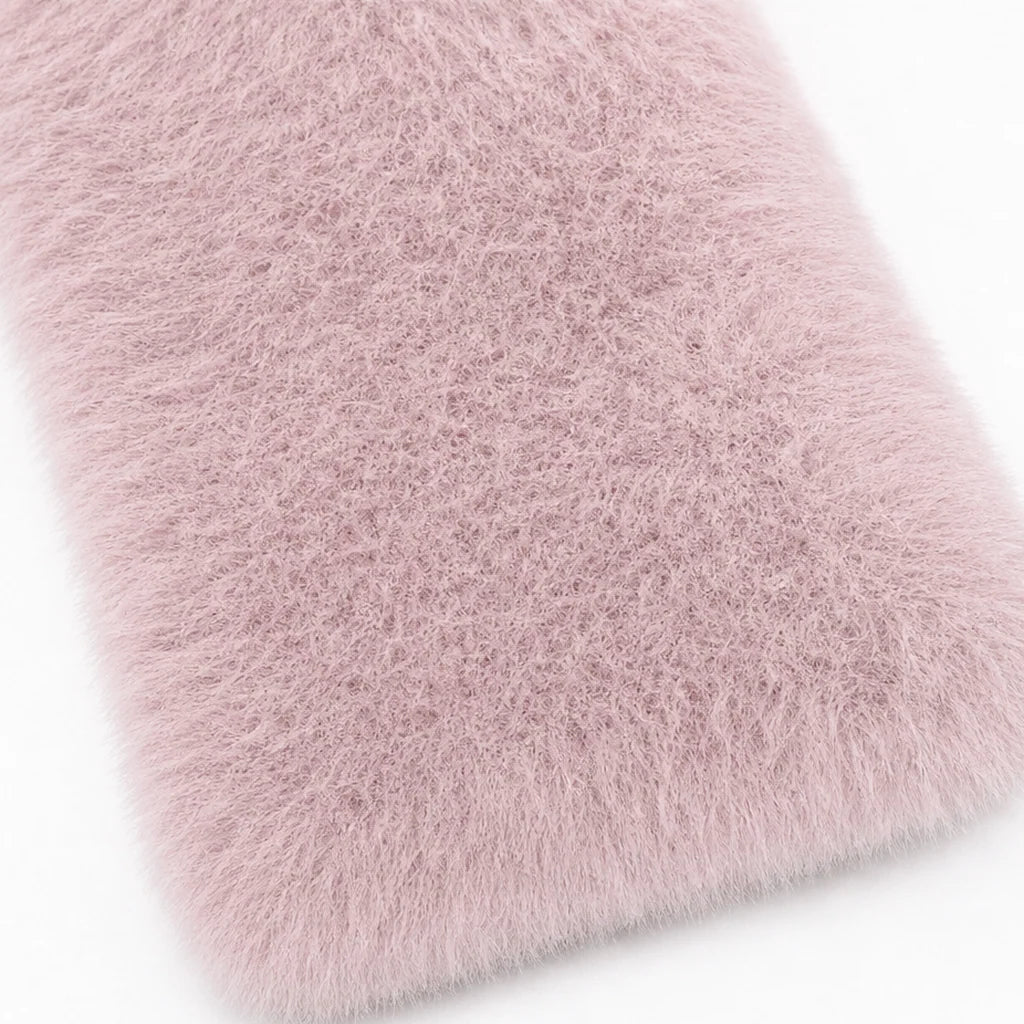 Veluna | Women's Plush Hat and Scarf Set in Multiple Colors 8
