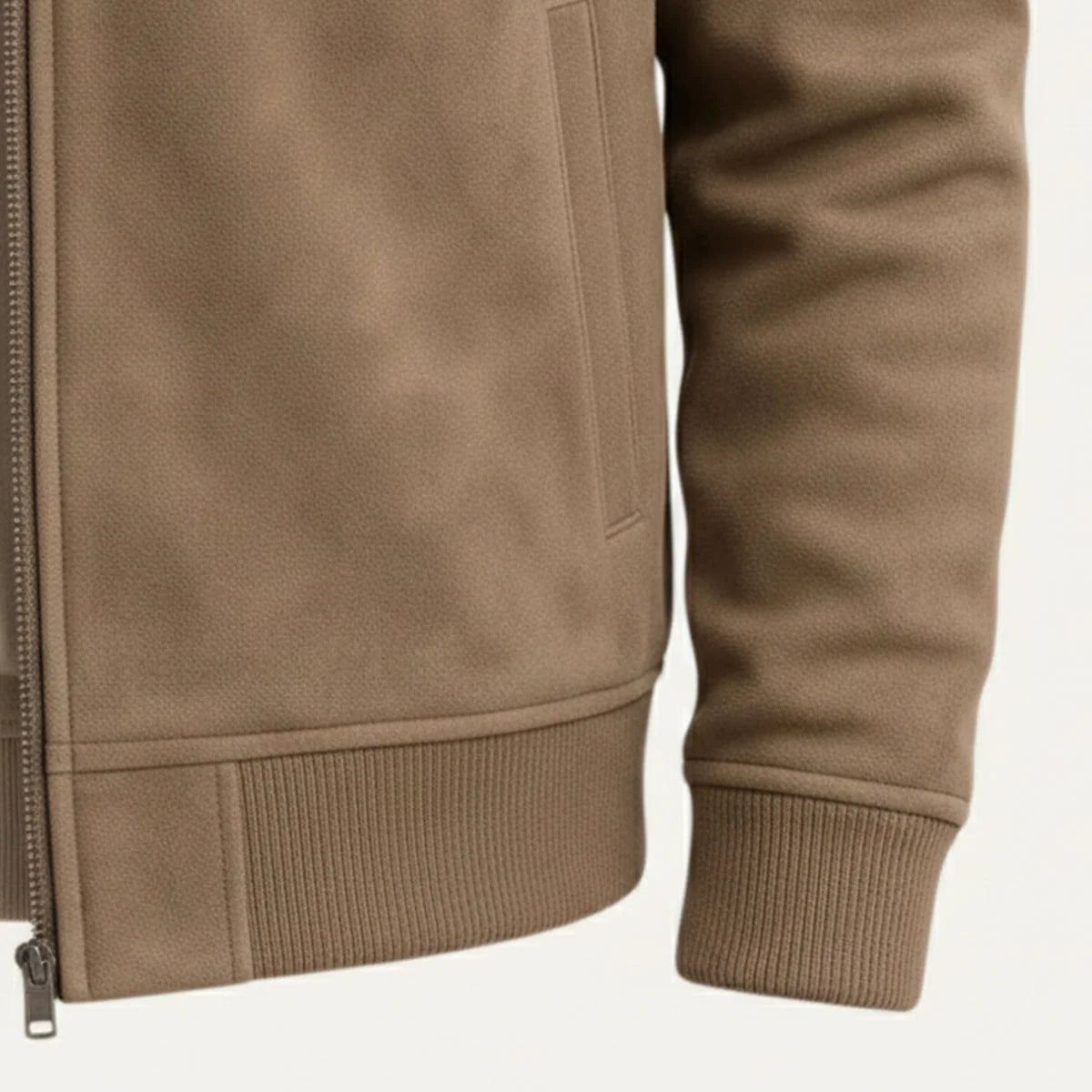 Verona | Men's Suede Jacket Tailored Fit Bomber Style 3