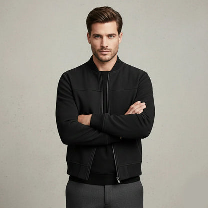 Verona | Men's Suede Jacket Tailored Fit Bomber Style 6