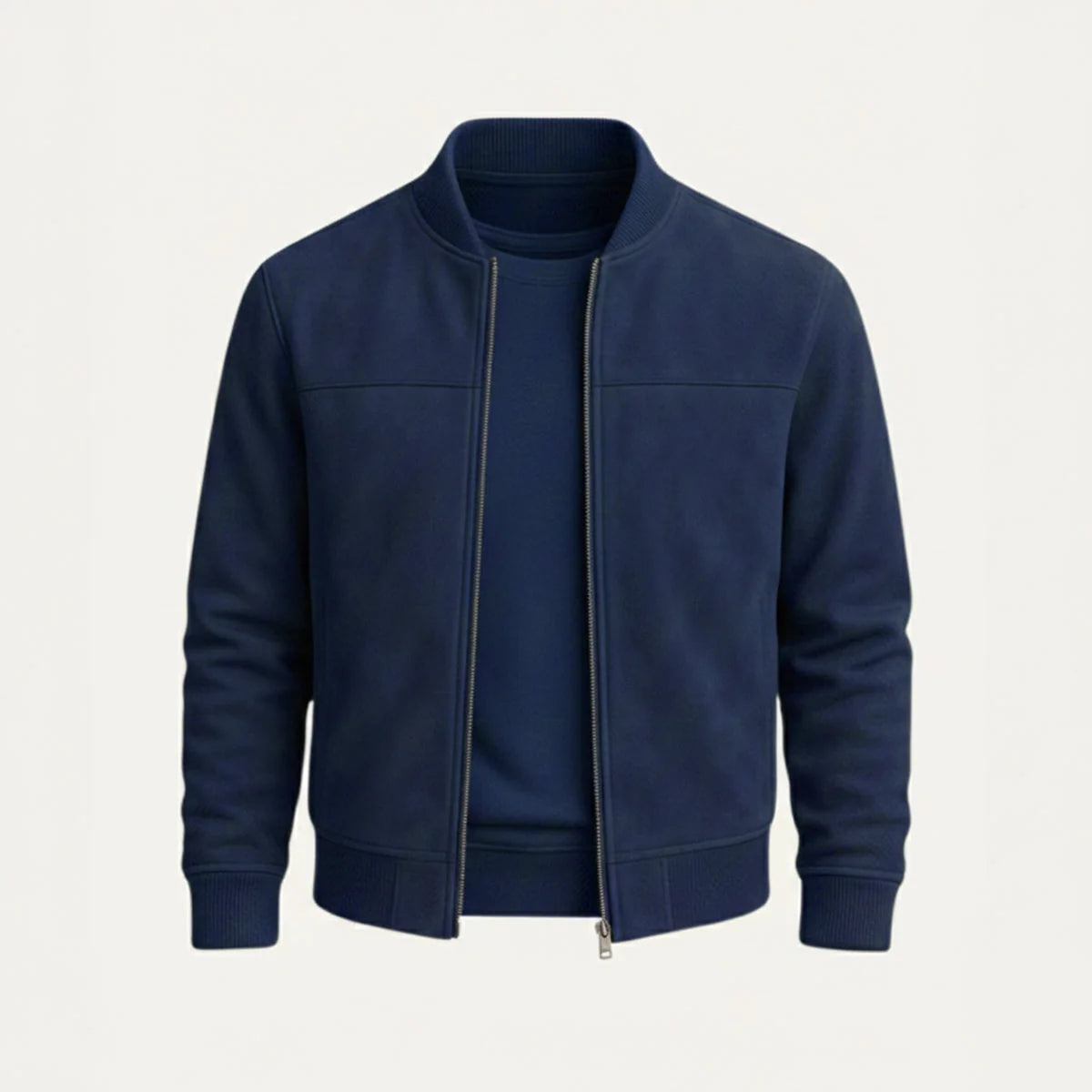 Verona | Men's Suede Jacket Tailored Fit Bomber Style 7