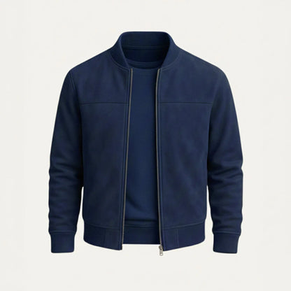 Verona | Men's Suede Jacket Tailored Fit Bomber Style 7
