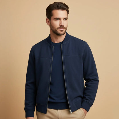 Verona | Men's Suede Jacket Tailored Fit Bomber Style 8