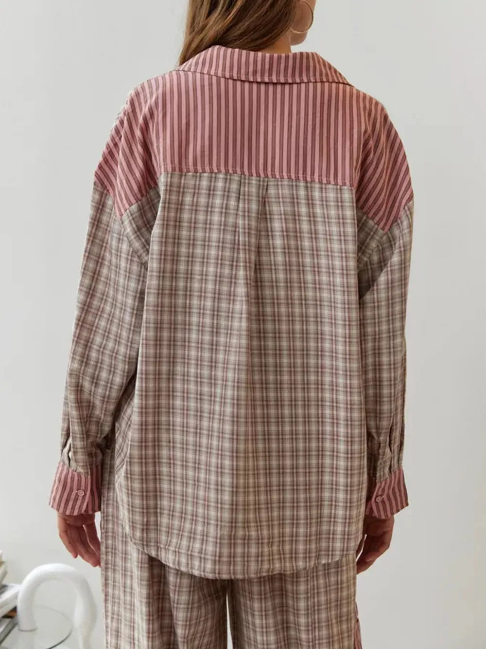 Viktoria | Women's Pajama Set Vintage 2-Piece Casual Pyjamas 5