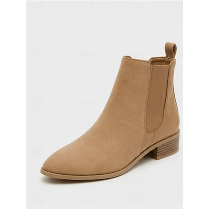 Vivienne | Pointed-Toe Block Heel Ankle Boots 8