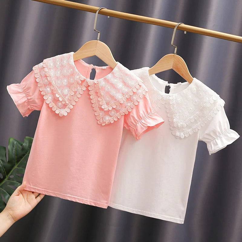 Voluminous Collar Puff Sleeve Top | Women's Blouse 2