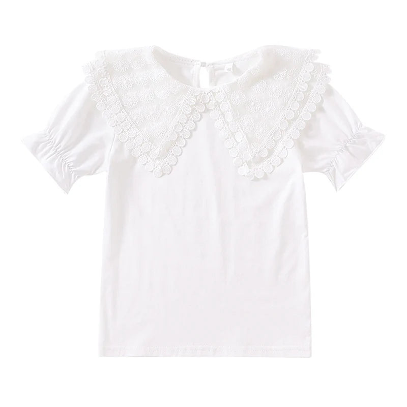 Voluminous Collar Puff Sleeve Top | Women's Blouse 3