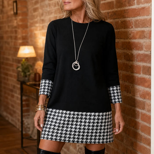 Women's A-Line Dress with Horsebit Detail | Formal Dresses 0
