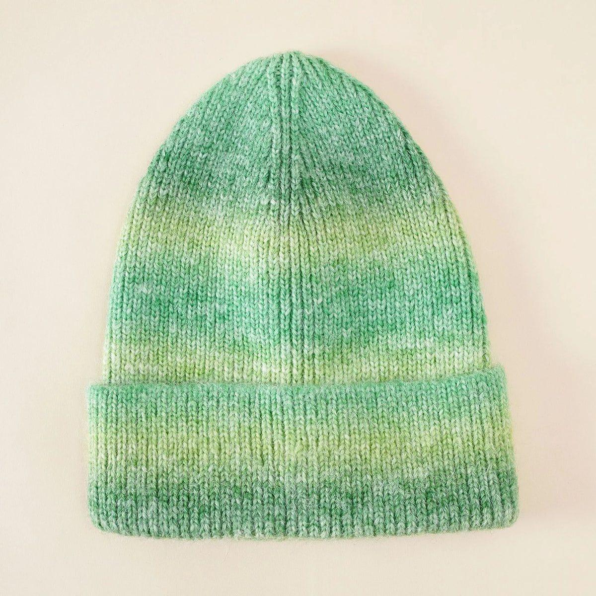 Women's Knit Hat Color Gradient Soft Warm 5