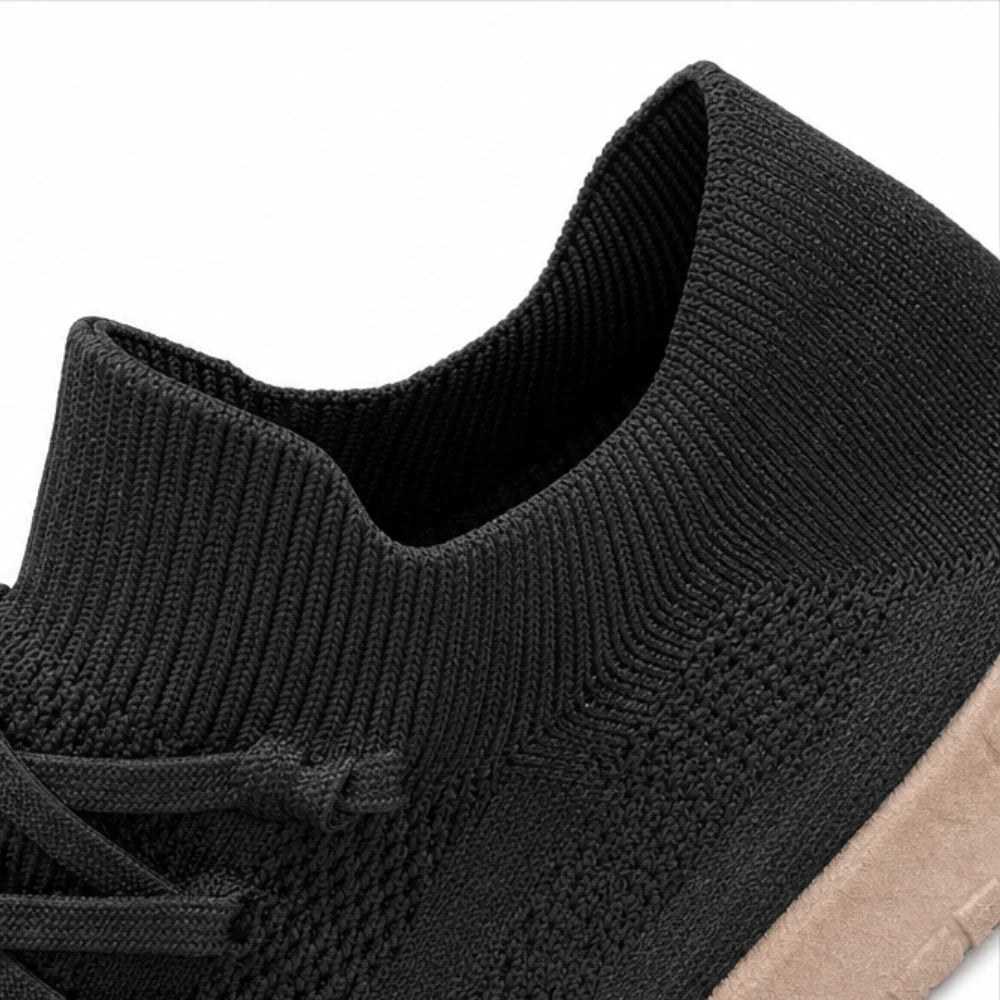 Women's Knit Slip-On Sneakers with Cushioned Chunky Sole 8