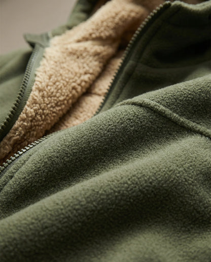 Woodland | Men's Fleece-Lined Zip Hoodie | Cold-Weather Layer 8