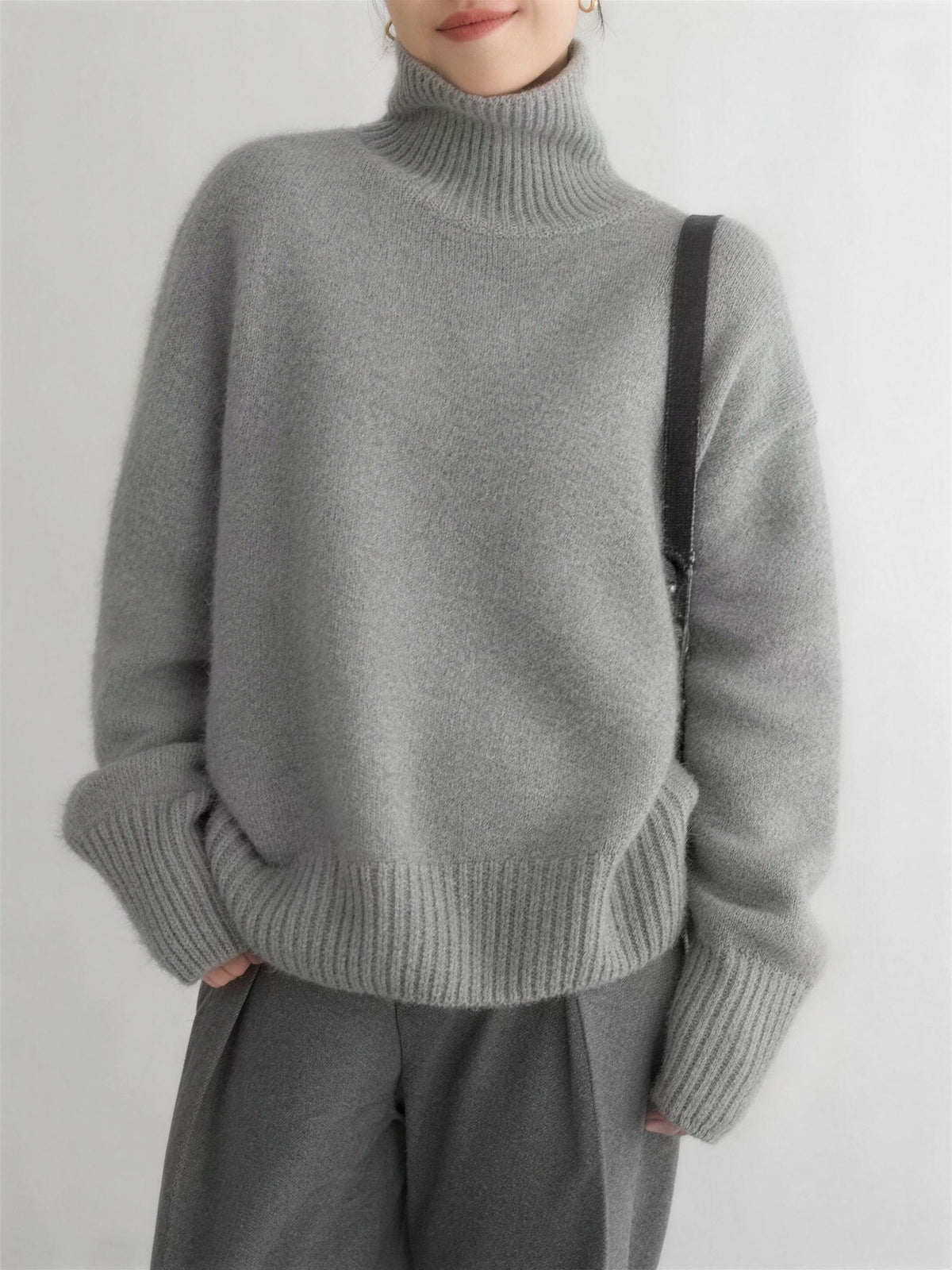 Amaya | Women's Turtleneck Jumper | Soft Knit Sweater 5