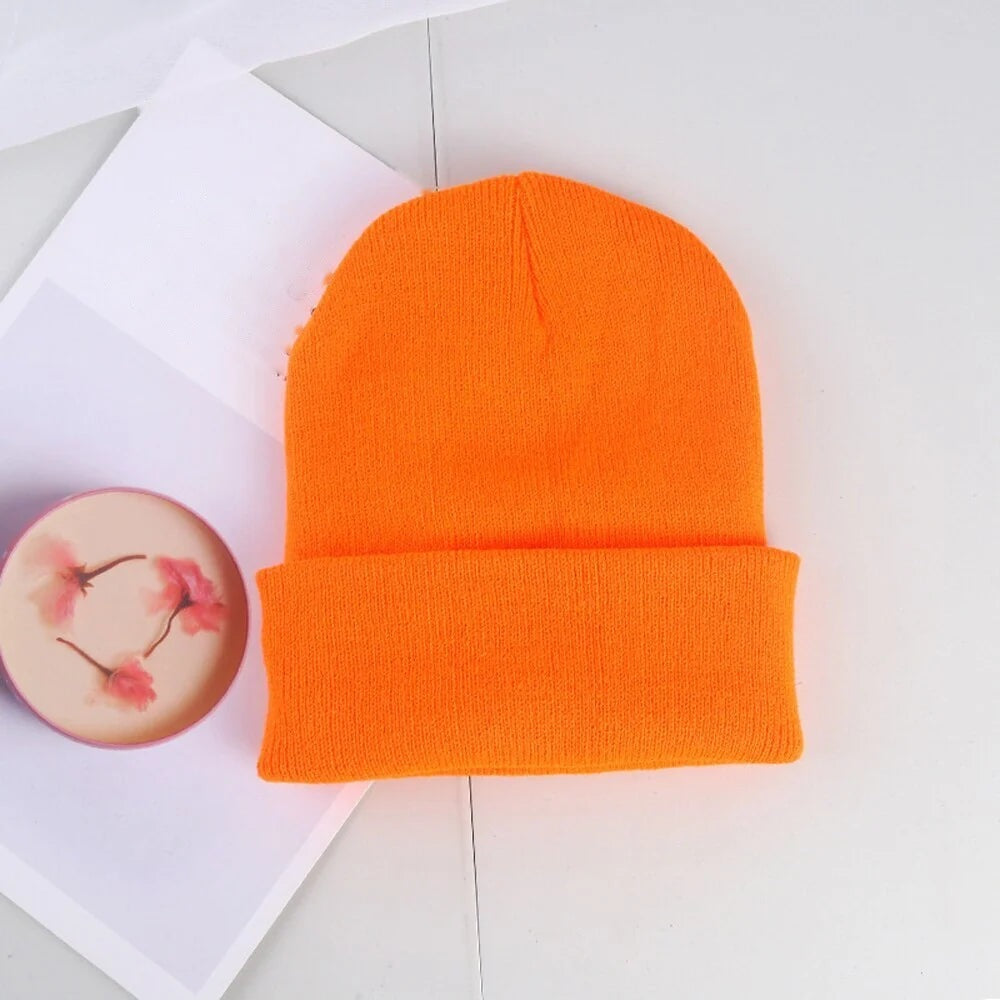 Black Beanie | Unisex Soft Wool Blend Hat for Men and Women 2