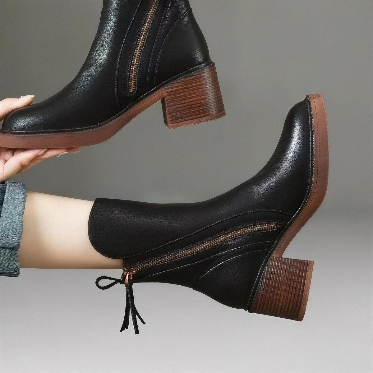 Bellora | Women's Side-Zip Ankle Boots 6