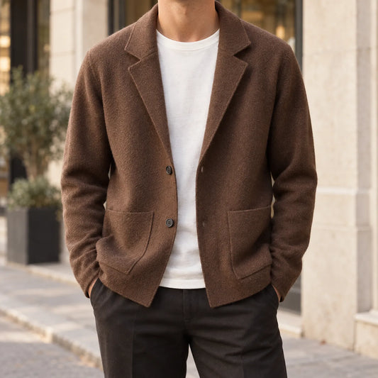 Napoli | Men's Premium Wool Cardigan